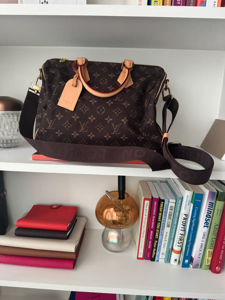 Louis Vuitton Speedy 30 Bandouliere Louis Vuitton Silk Tech