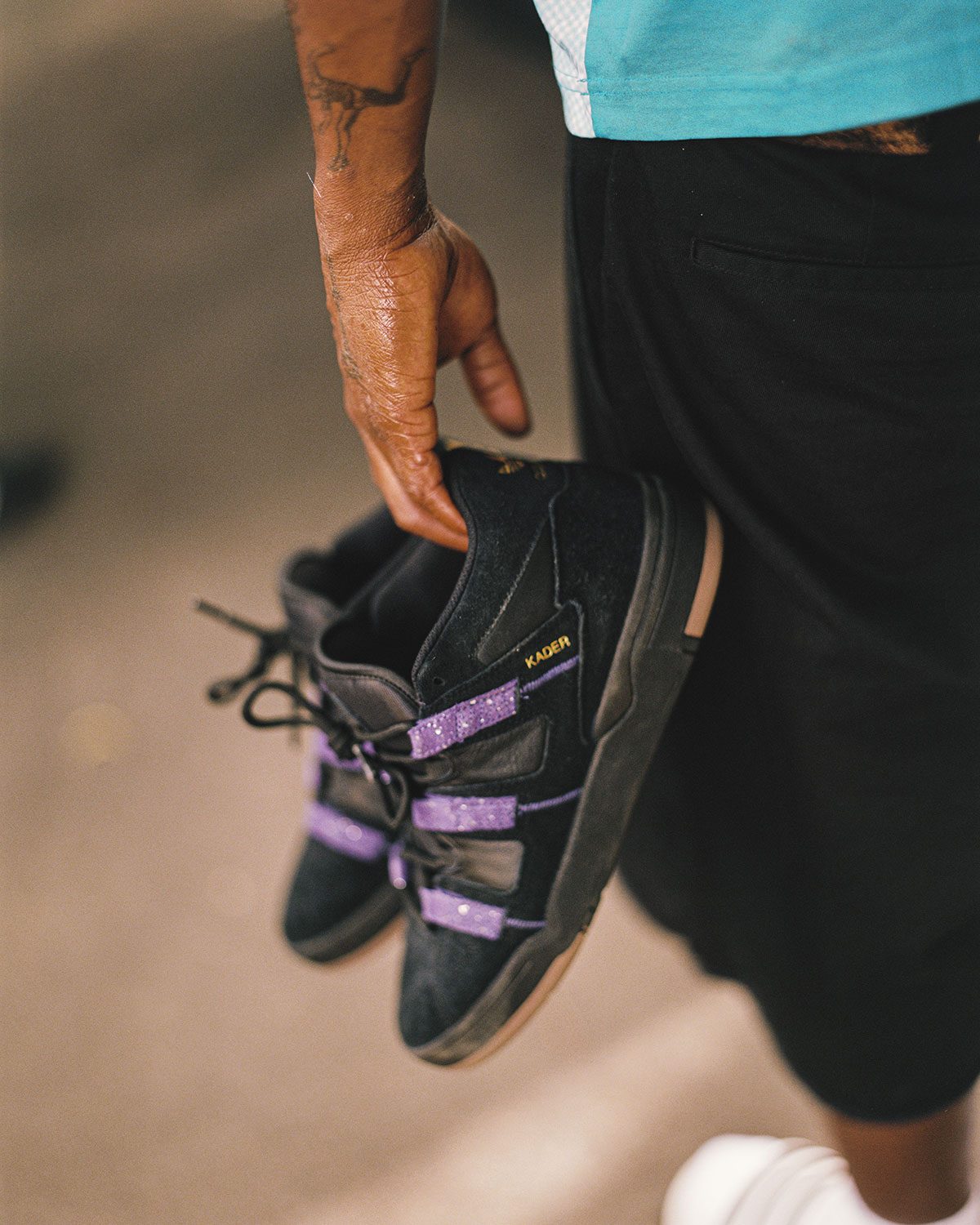 Adidas Kader Black Purple Ki0408 17