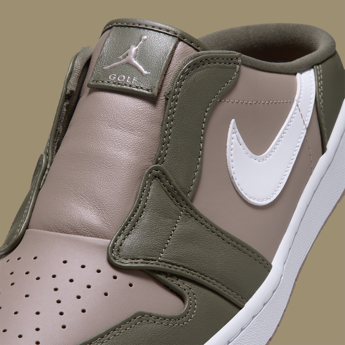 Air Jordan 1 Low Golf Mule Medium Olive Khaki Fj1214 201 7