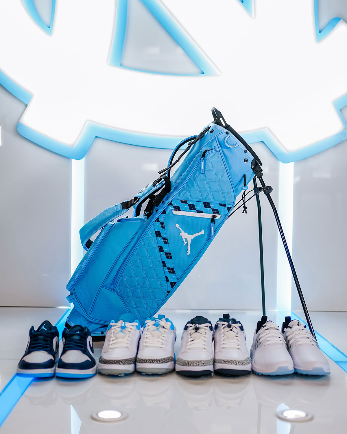 Air Jordan 1 Low Spizike Pe Unc Golf Team 4