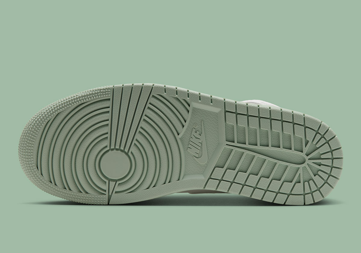 Air Jordan 1 Mid Sail Pistachio Frost Bq6472 124 2