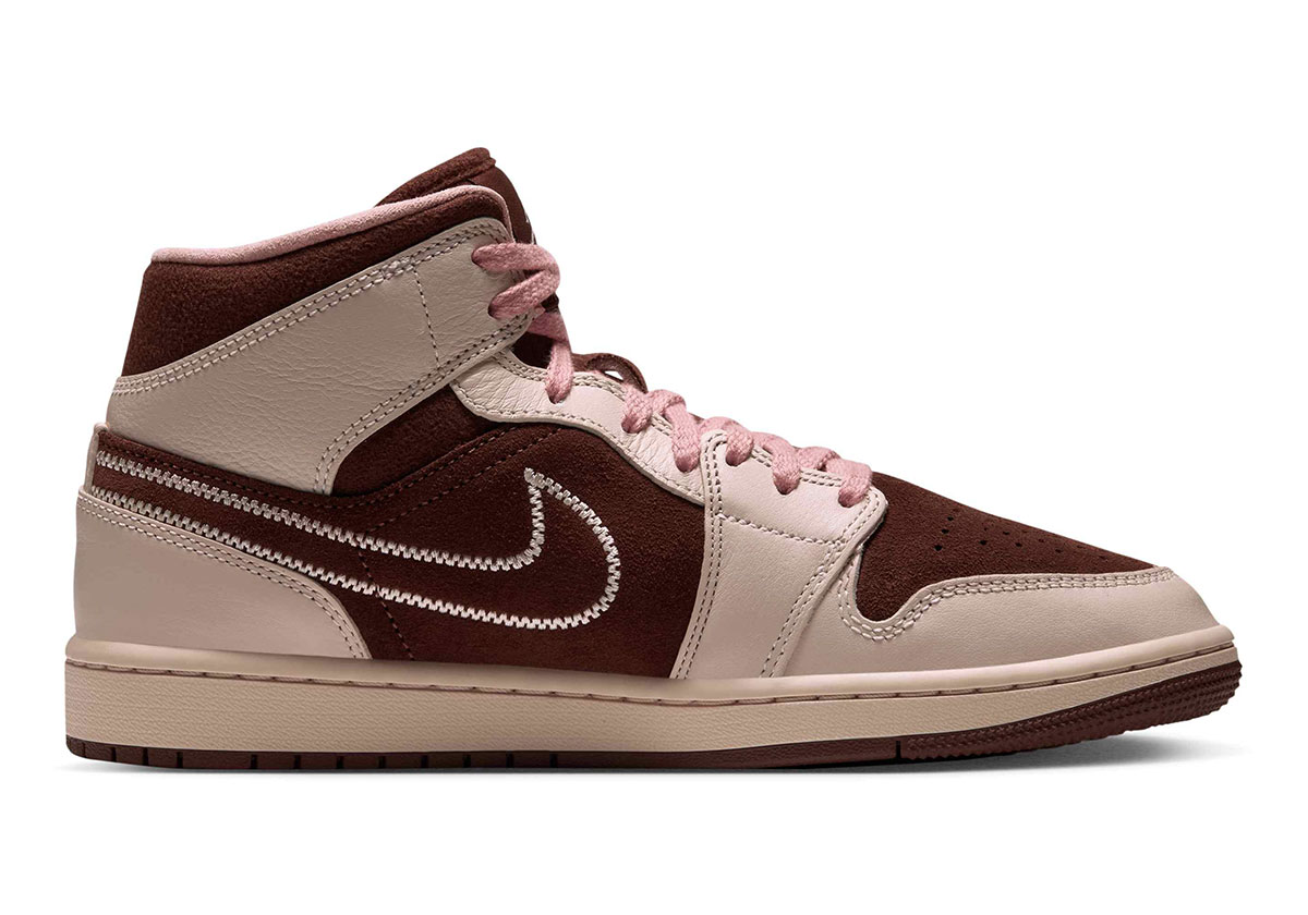 Air Jordan 1 Mid Se Cacao Wow Rust Pink Iq7607 200 3