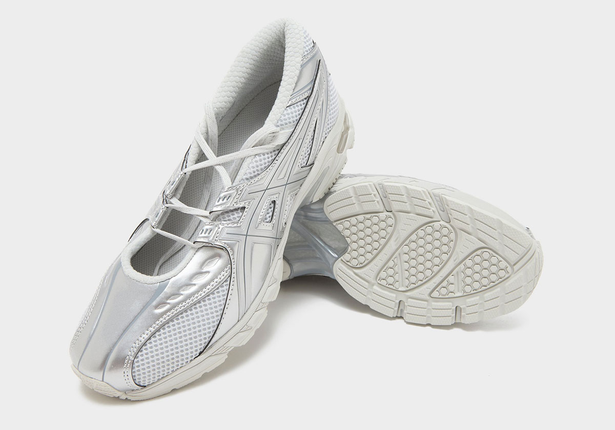 Asics Gel Ds Trainer Ballet Silver White 2