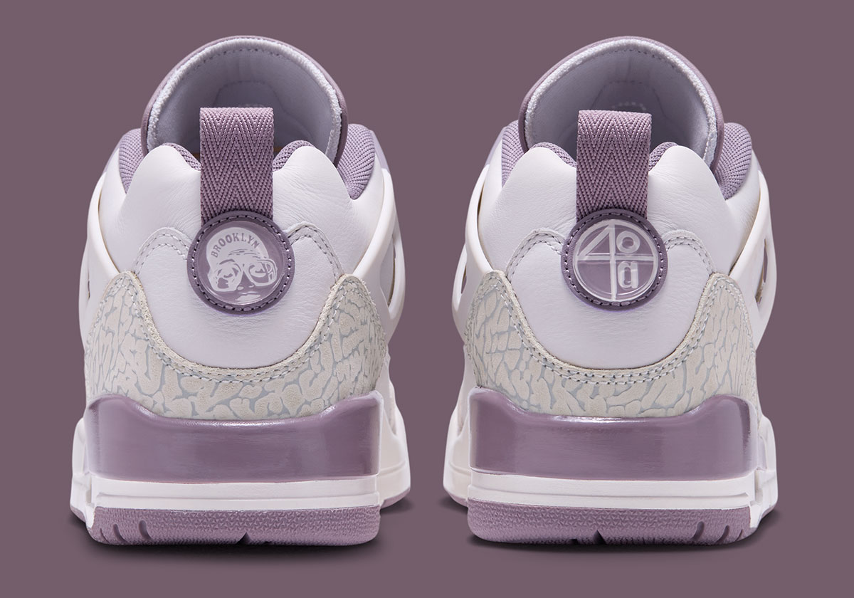 Jordan Spizike Low Swan Light Smoke Grey Purple Smoke Ir1836 105 7
