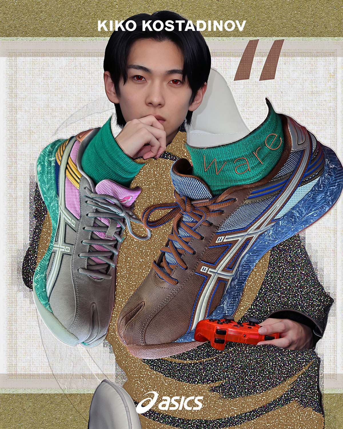Kiko Kostadinov Asics Tabi 4 2
