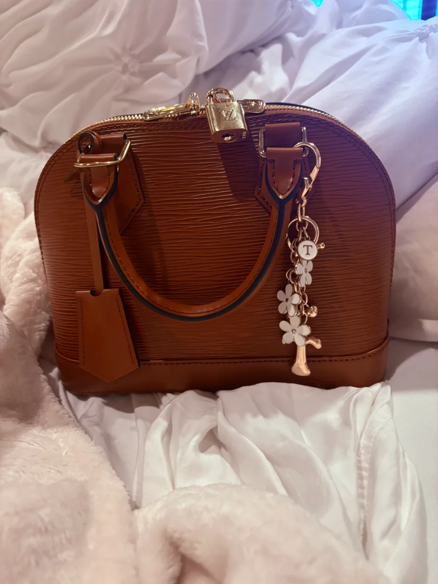 louis vuitton Alma bb in epi leather tan