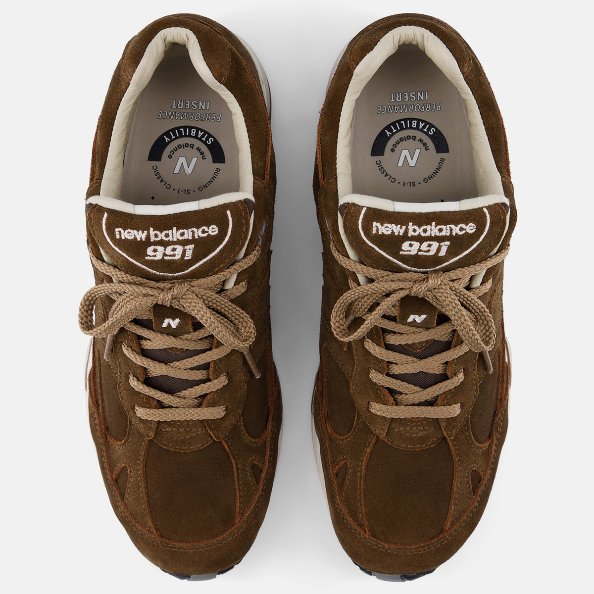 New Balance 991v1 Coffee Suede 3