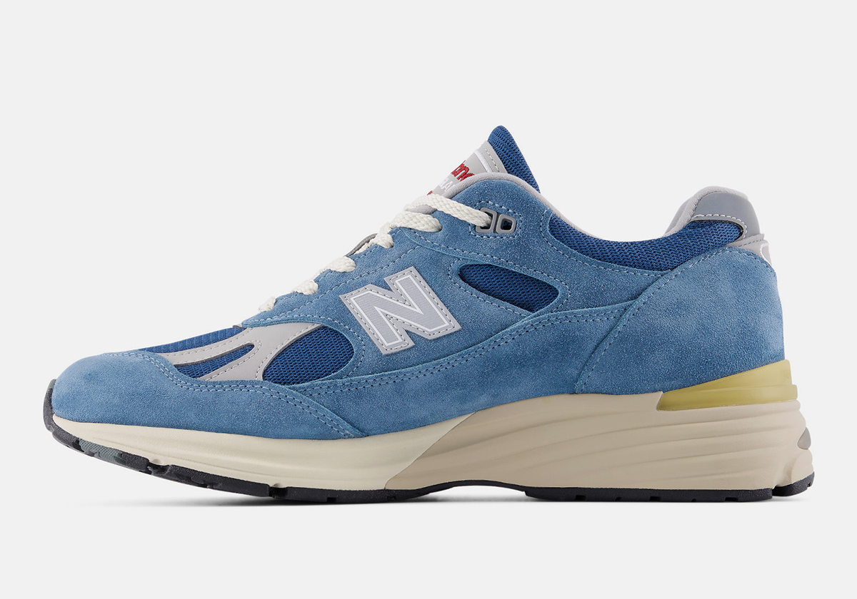 New Balance 991v2 Blue Steel Poseidon Harbor U991ws2 8