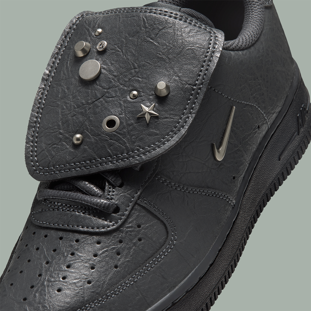 Nike Air Force 1 Low Anthracite Metallic Silver Iz9073 060 9