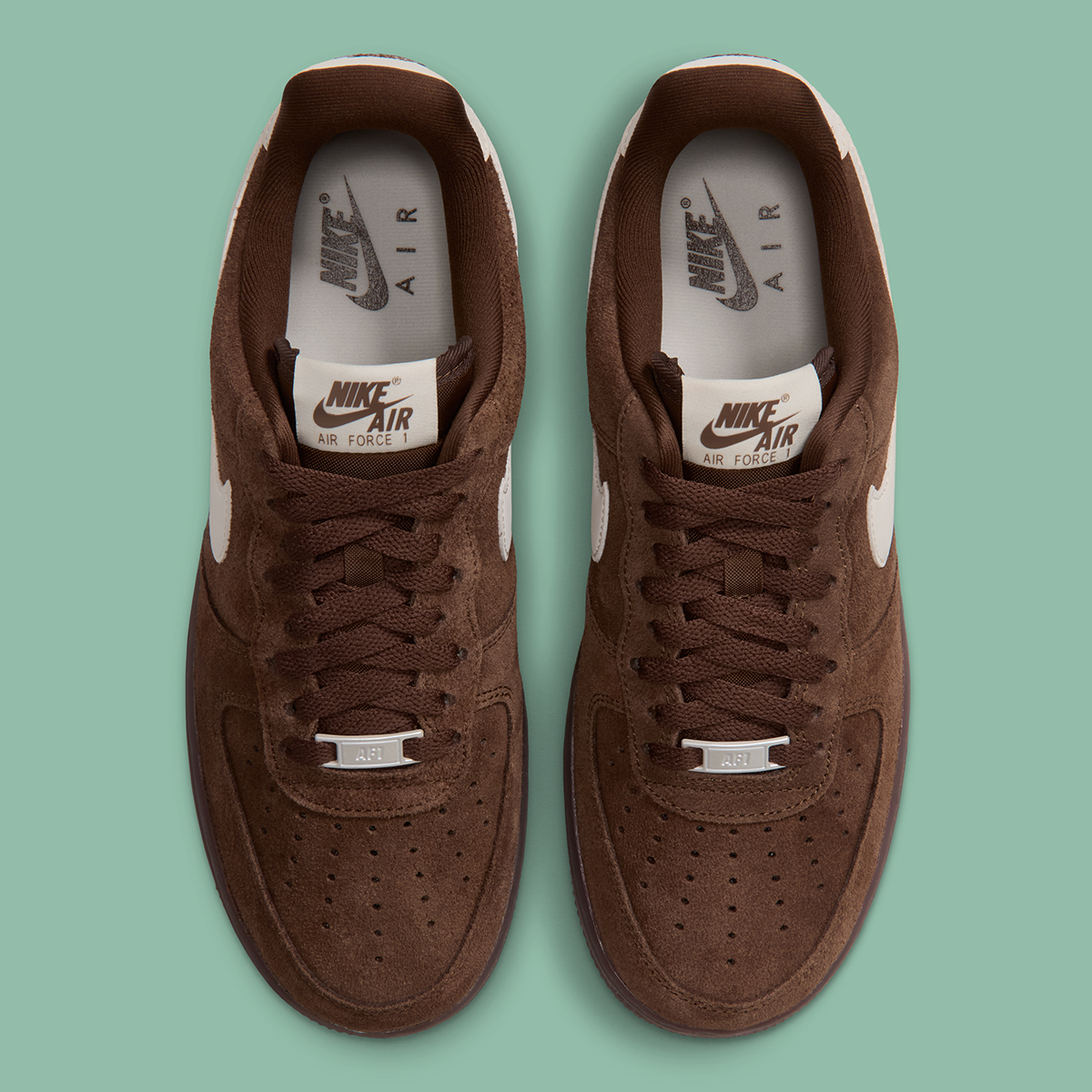 Nike Air Force 1 Low Cacao Wow Mint Foam Sport Green Iq0136 200 4