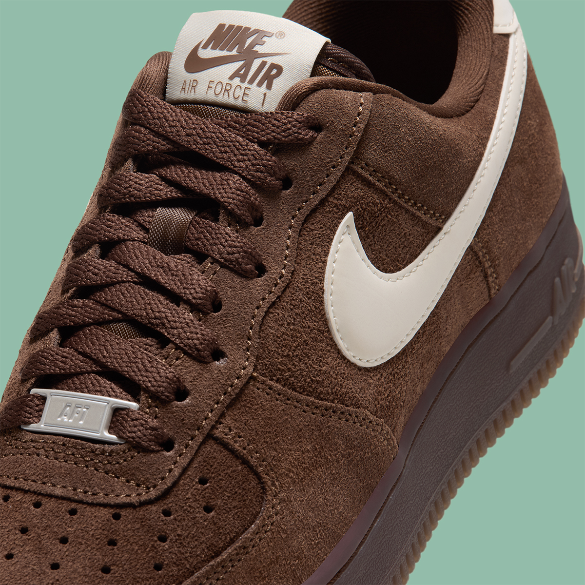 Nike Air Force 1 Low Cacao Wow Mint Foam Sport Green Iq0136 200 7