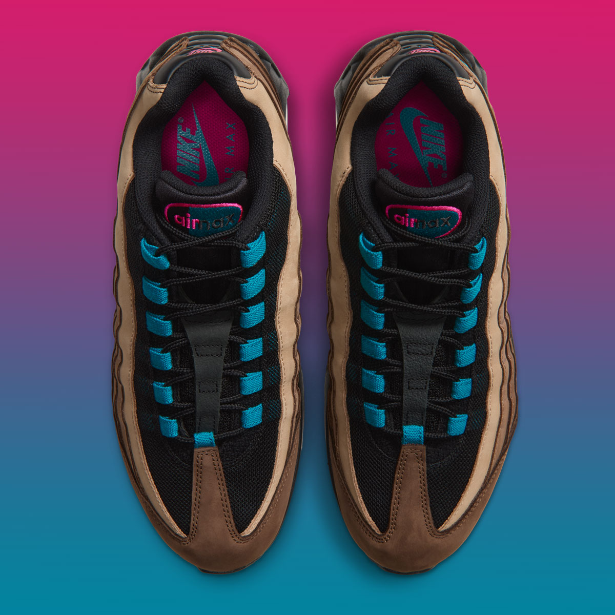 Nike Air Max 95 Cacao Wow Black Infinite Sable Tropical Teal Ix6347 200 9