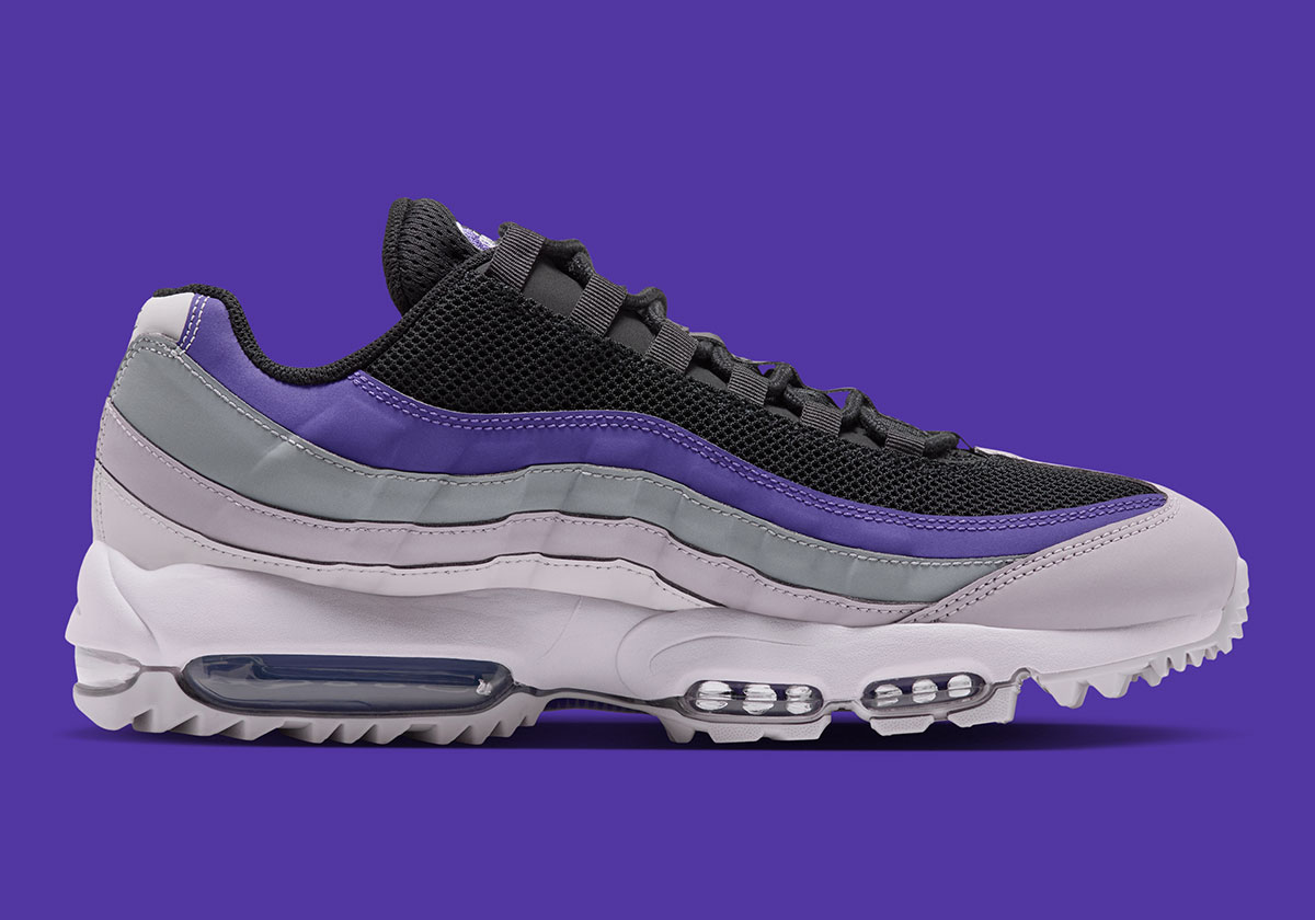 Nike Air Max 95 Golf Vast Grey Dark Iris Silver Lilac Hv4696 004 4