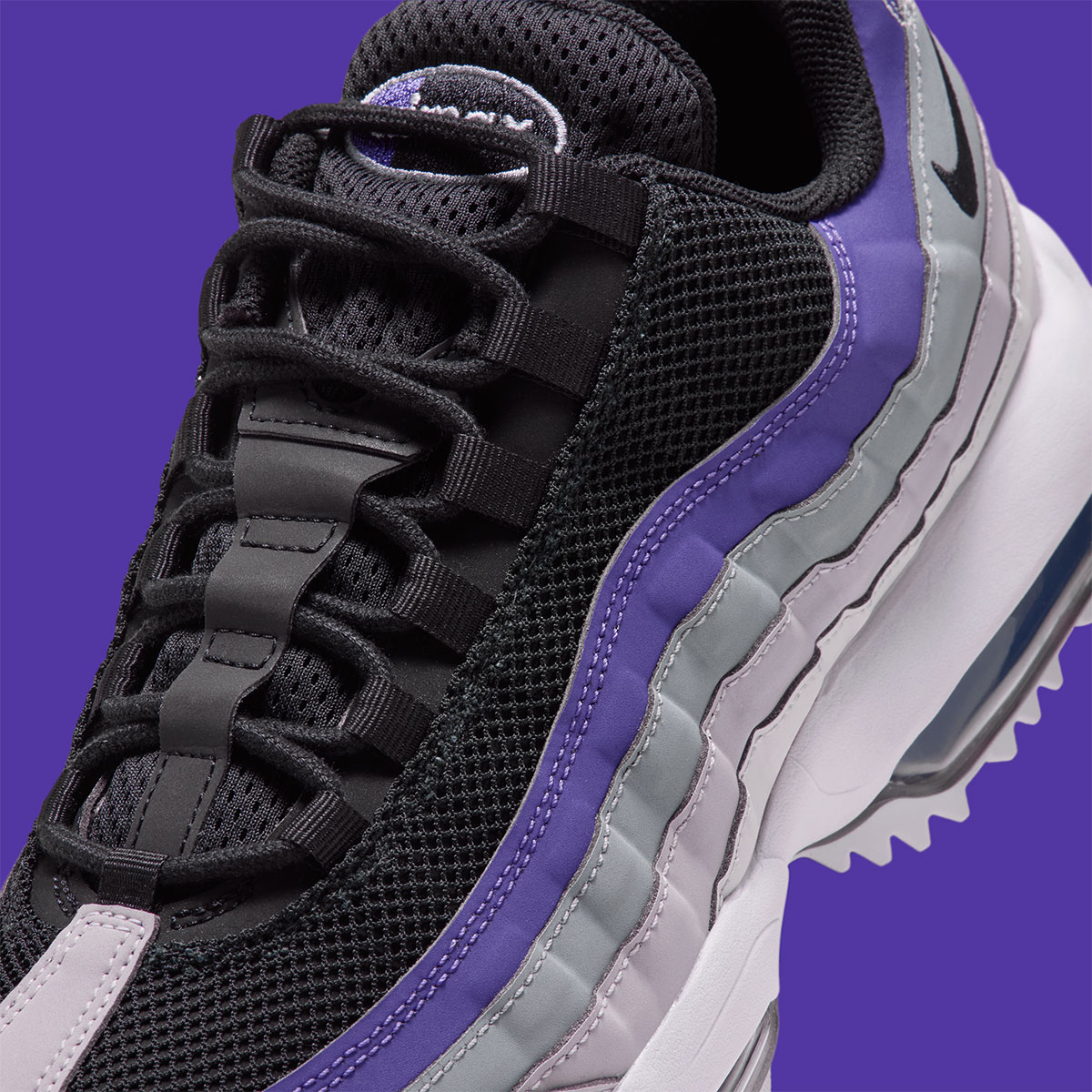 Nike Air Max 95 Golf Vast Grey Dark Iris Silver Lilac Hv4696 004 8
