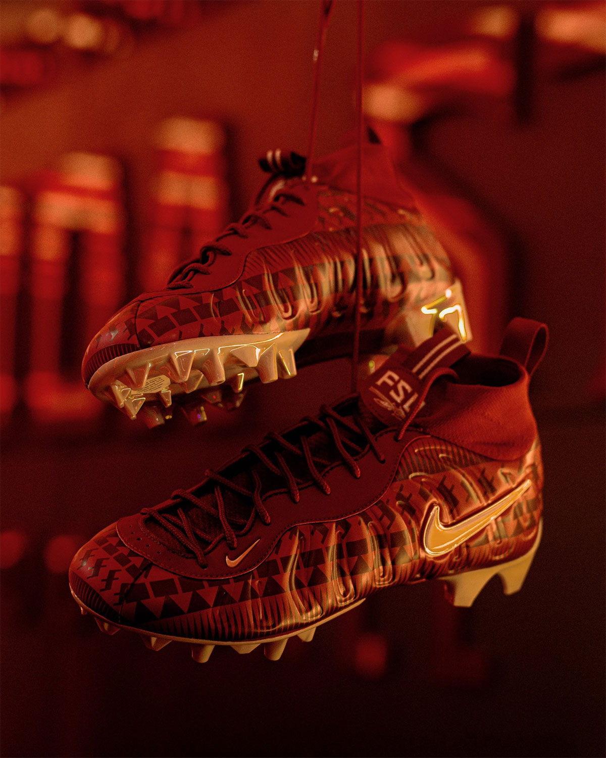 Nike Vaporposite Pro Florida State Seminoles Pe Cleats 2