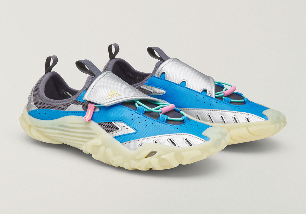 Pharrell Adidas Watermoc Blue Silver Lb2845 4