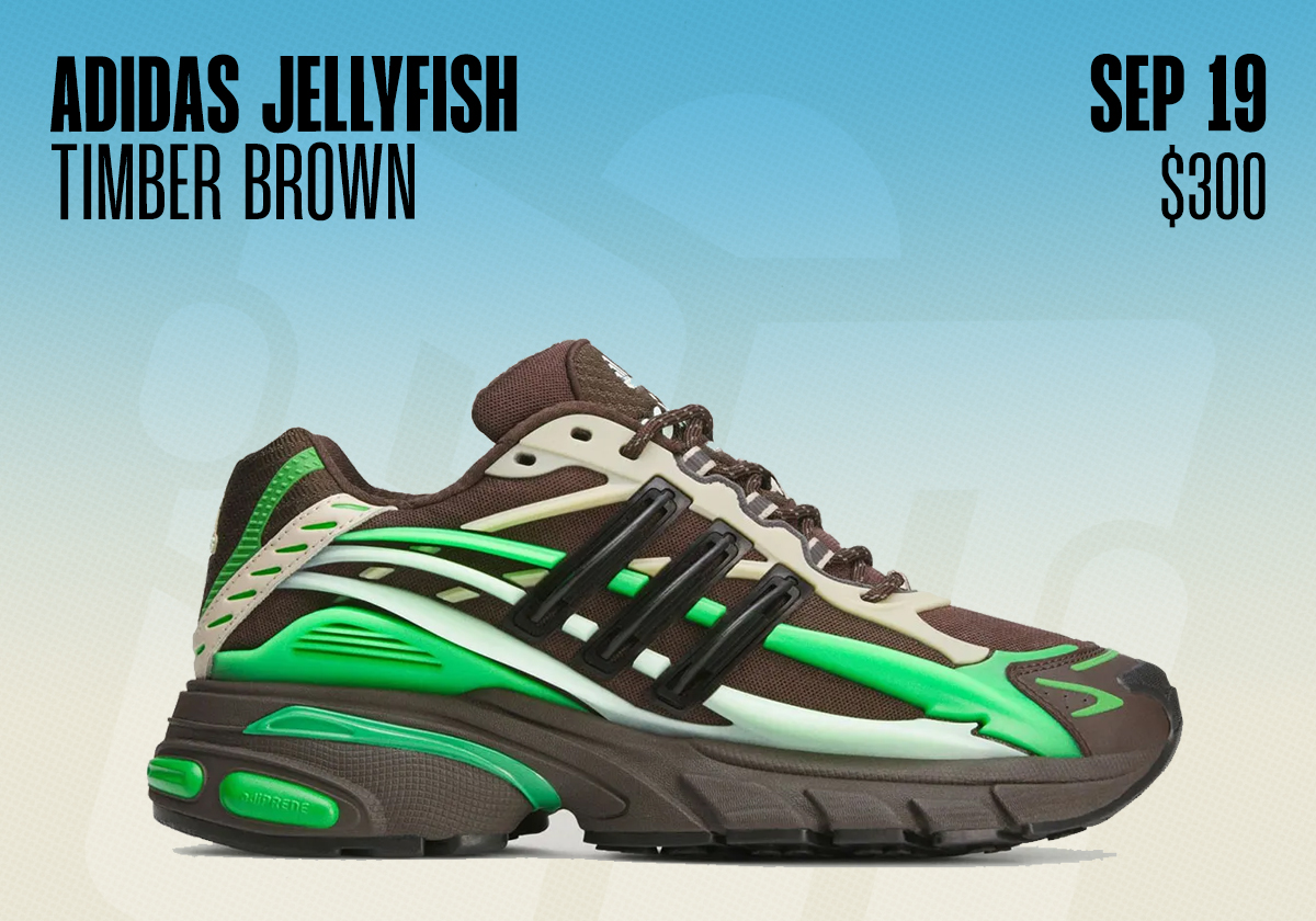 Sneaker Releases September 13 September 19 2026 Adidas Jellyfish Timber Brown