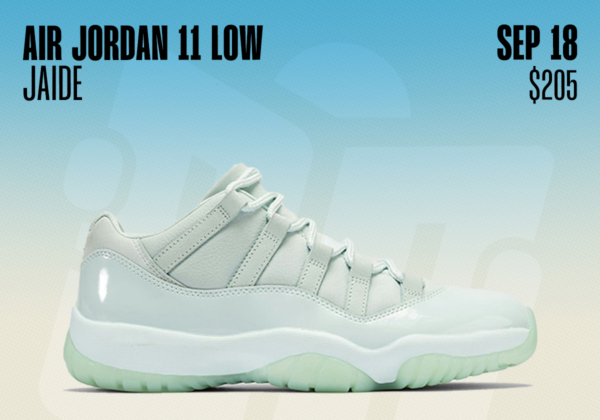 Sneaker Releases September 13 September 19 2026 Air Jordan 11 Low Jaide