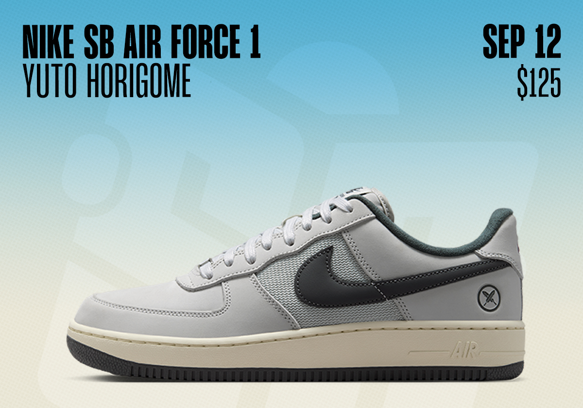 Sneaker Releases September 6 September 12 2026 Nike Sb Air Force 1 Low Yuto Horigome
