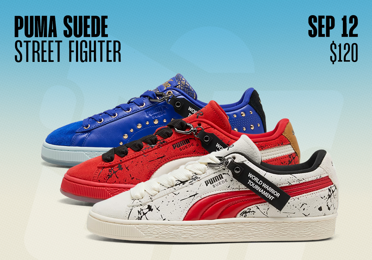 Sneaker Releases September 6 September 12 2026 Puma Suede Street Fighter