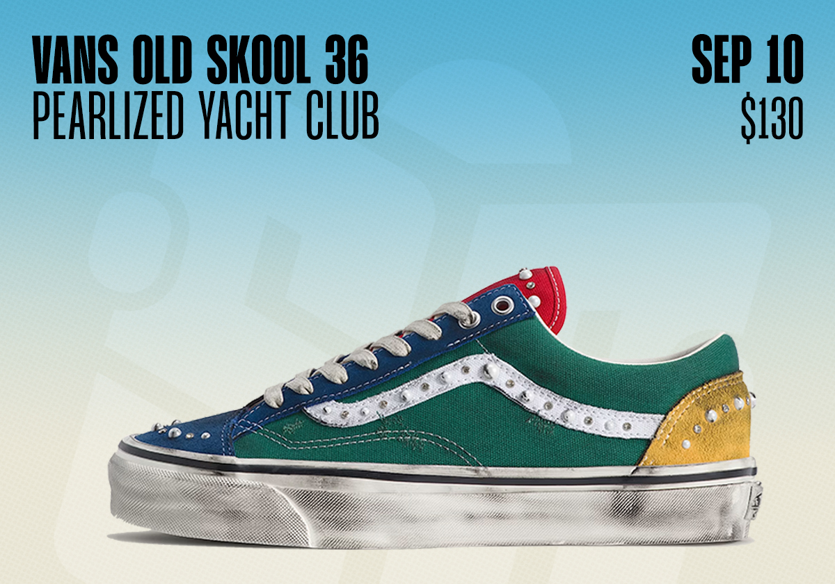 Sneaker Releases September 6 September 12 2026 Vans Old Kool Pearlized Yacht Club