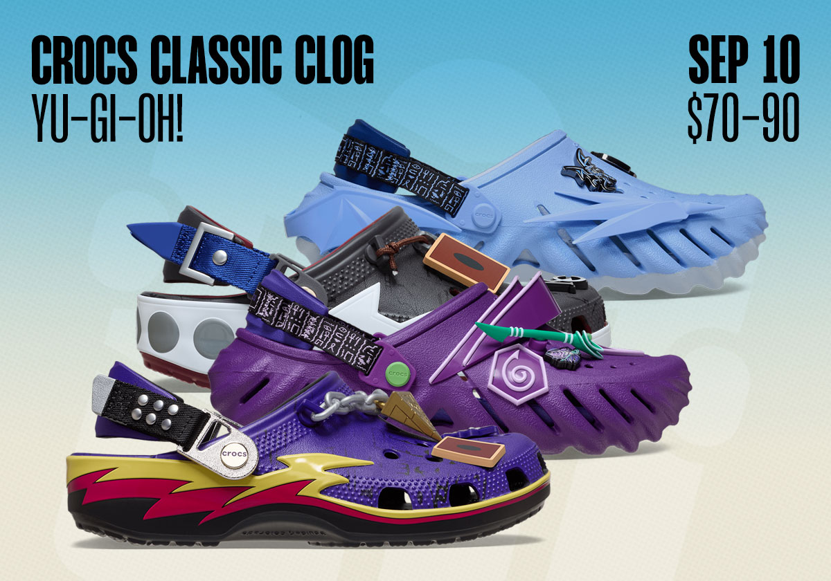 Sneaker Releases September 6 September 12 2026 Yugioh Crocs