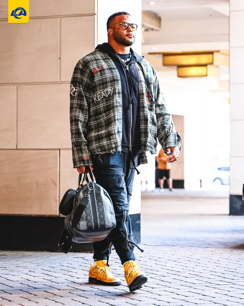 Aaron Donald Louis Vuitton x Nigo Keepall Bandouliere