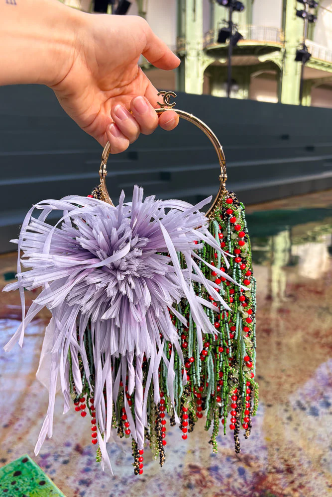Chanel Beaded Feather Bag2