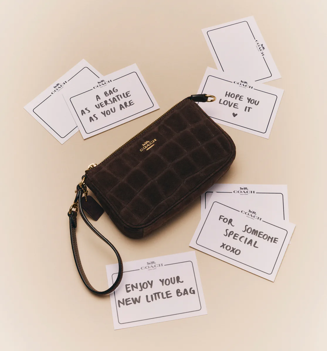 Coach Nolita 19 maple croc