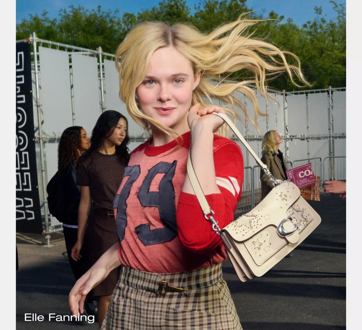 Elle Fanning Special Edition Coach Tabby