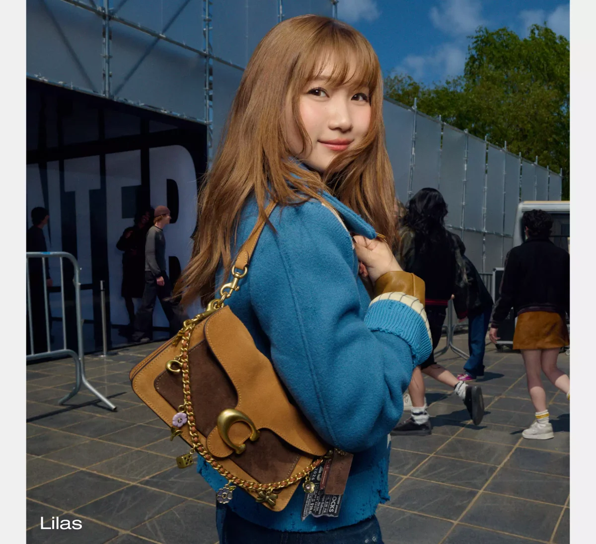 Lilas Coach Tabby Bag