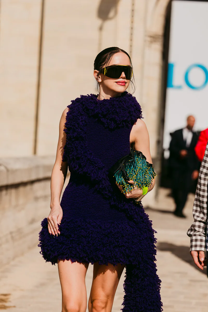 Loewe Mini Mimosa Flamenco clutch