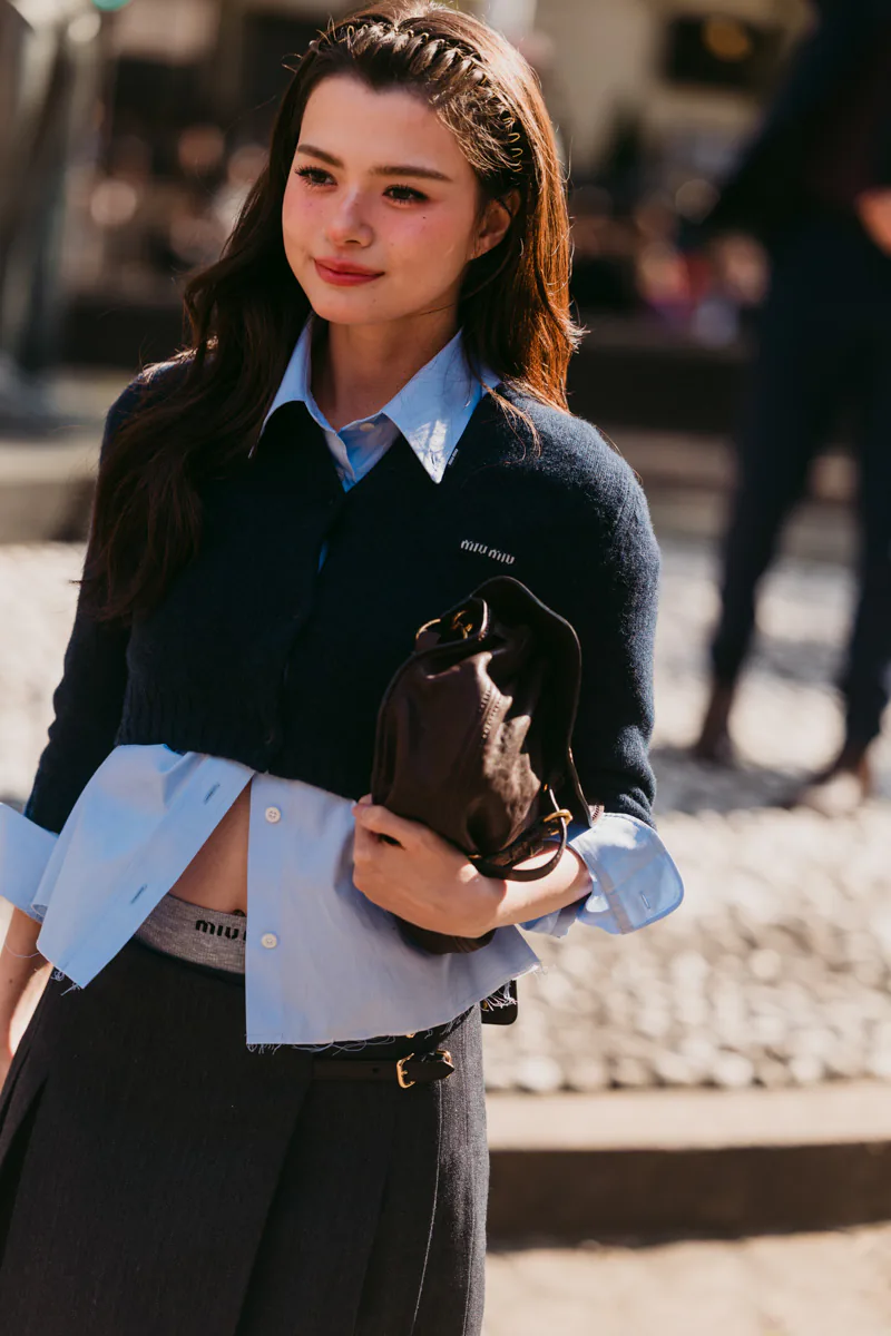 MIU MIU SPRING 2027 Street Style Bags 14
