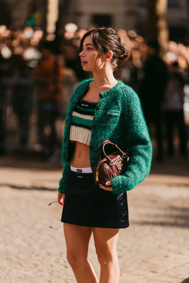 MIU MIU SPRING 2027 Street Style Bags 16