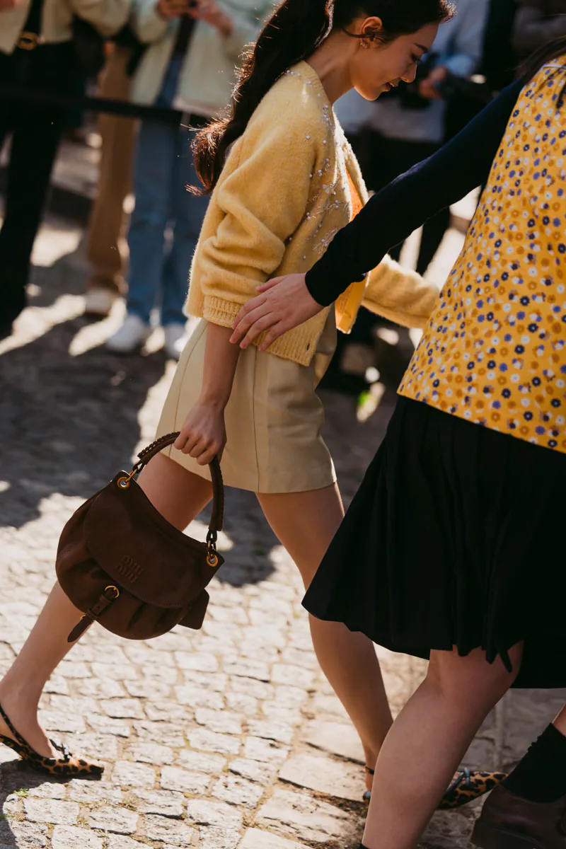 MIU MIU SPRING 2027 Street Style Bags 18