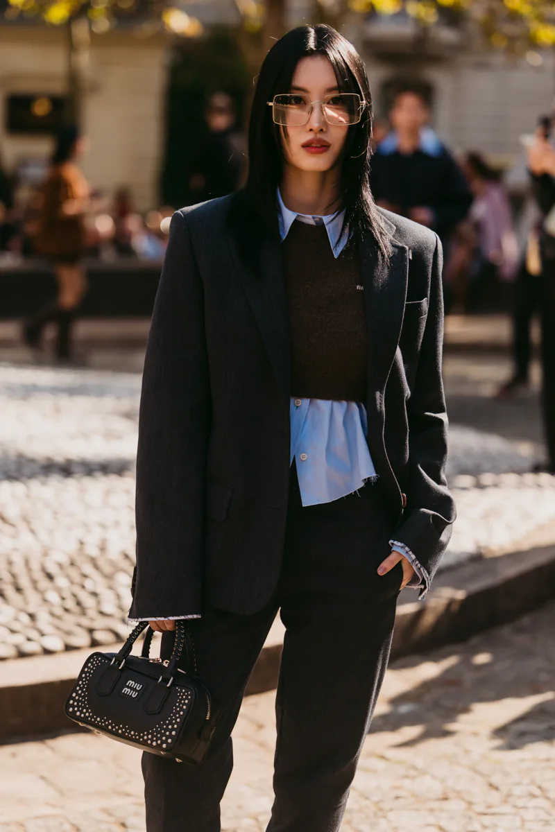 MIU MIU SPRING 2027 Street Style Bags 22