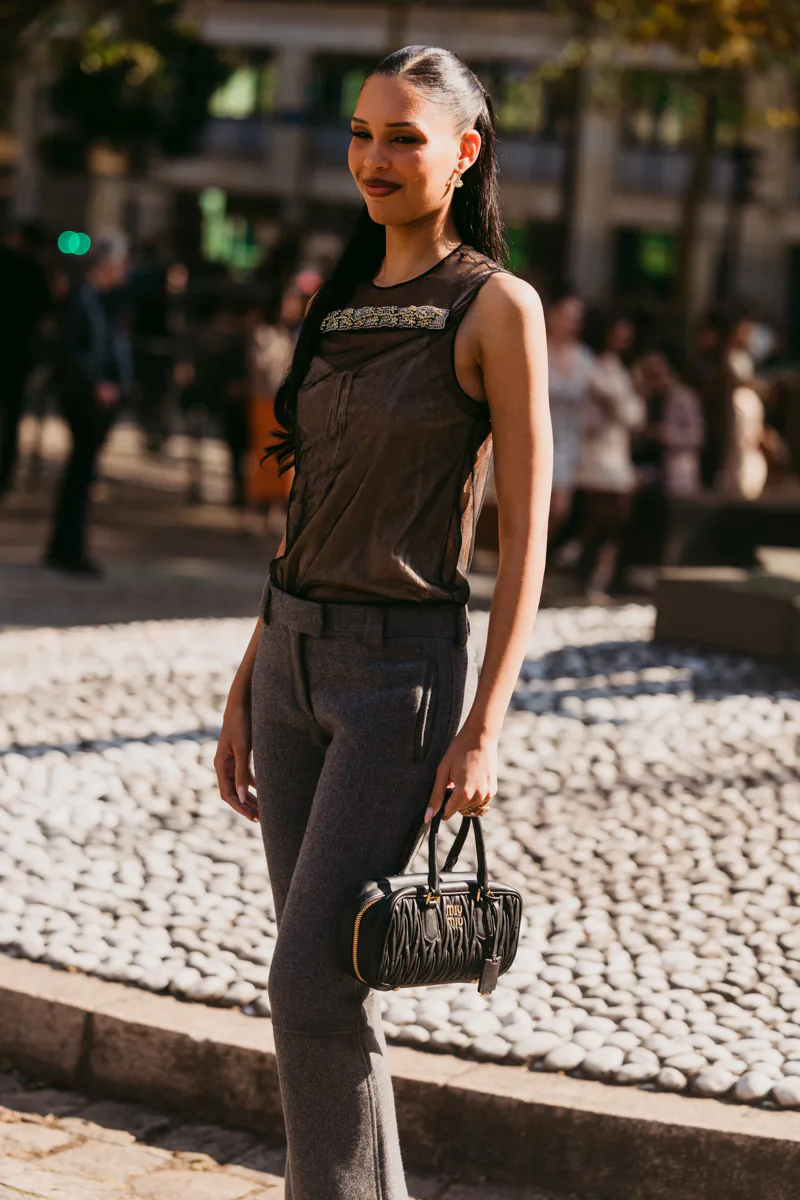 MIU MIU SPRING 2027 Street Style Bags 32