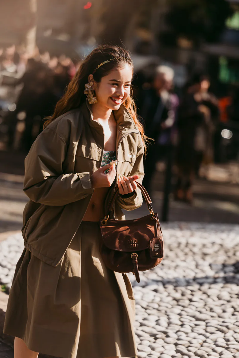 MIU MIU SPRING 2027 Street Style Bags 5