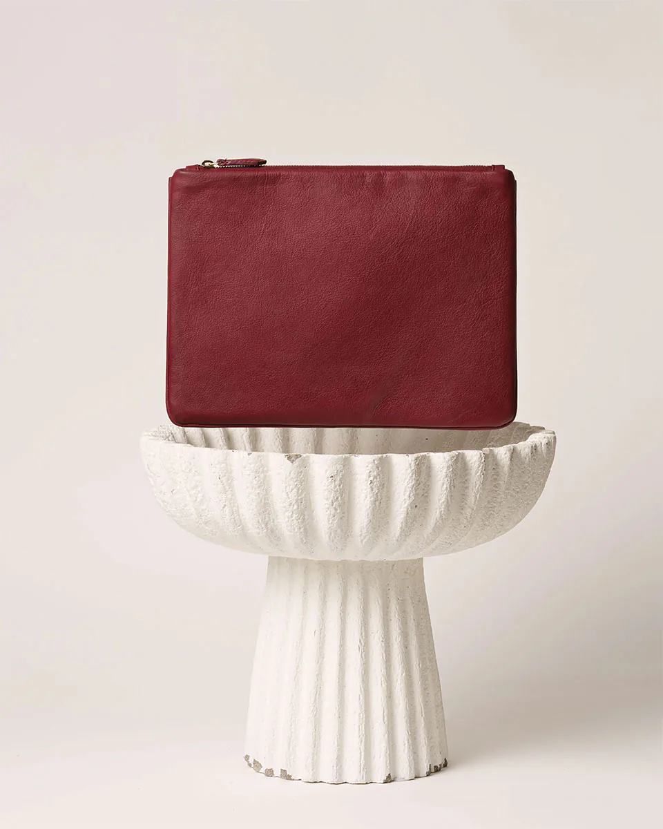 MV Burgundy Pouch