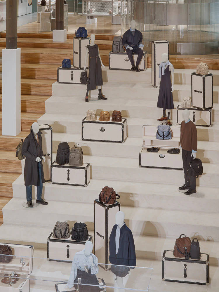 Prada Broadway Re Nylon Installation 7