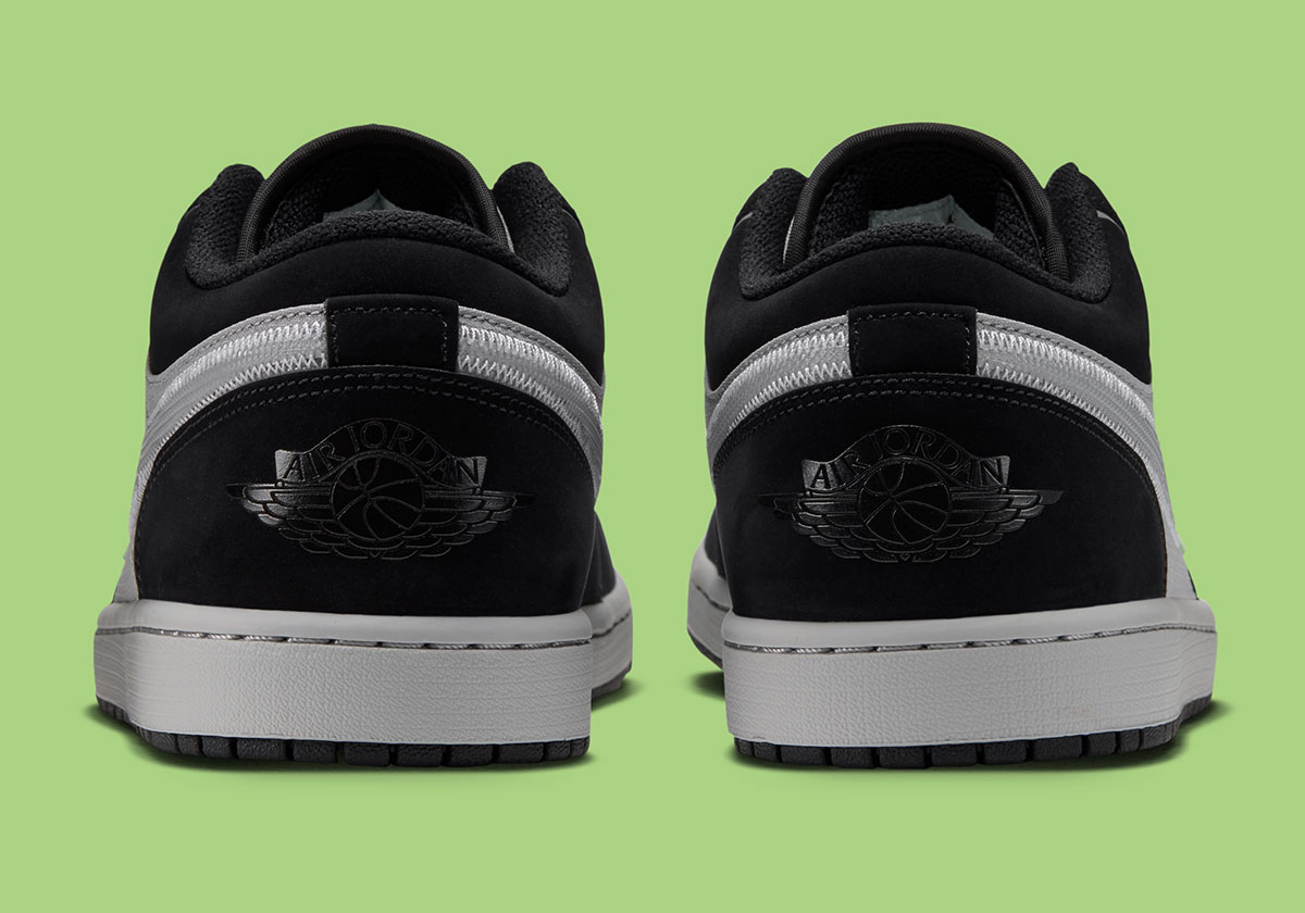 Air Jordan 1 Low Light Smoke Grey Black Reflect Silver Barely Volt Ir2049 001 7