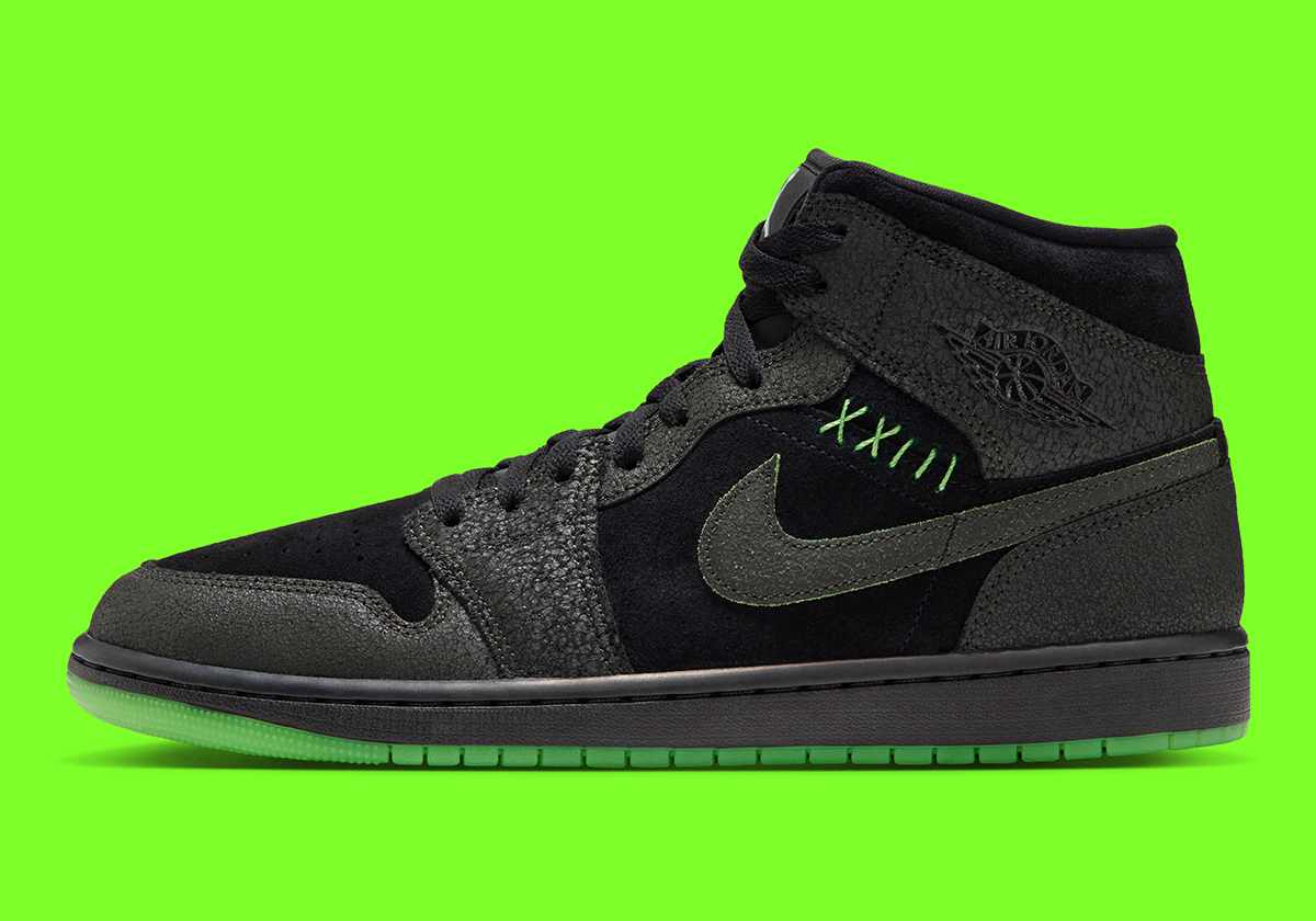 Air Jordan 1 Mid Halloween Iq5492 001 1