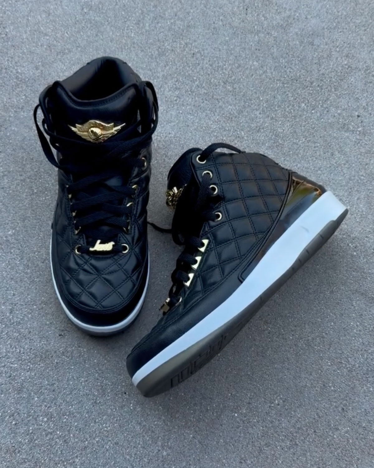 Black Jordan 2 Just Don Sample 1