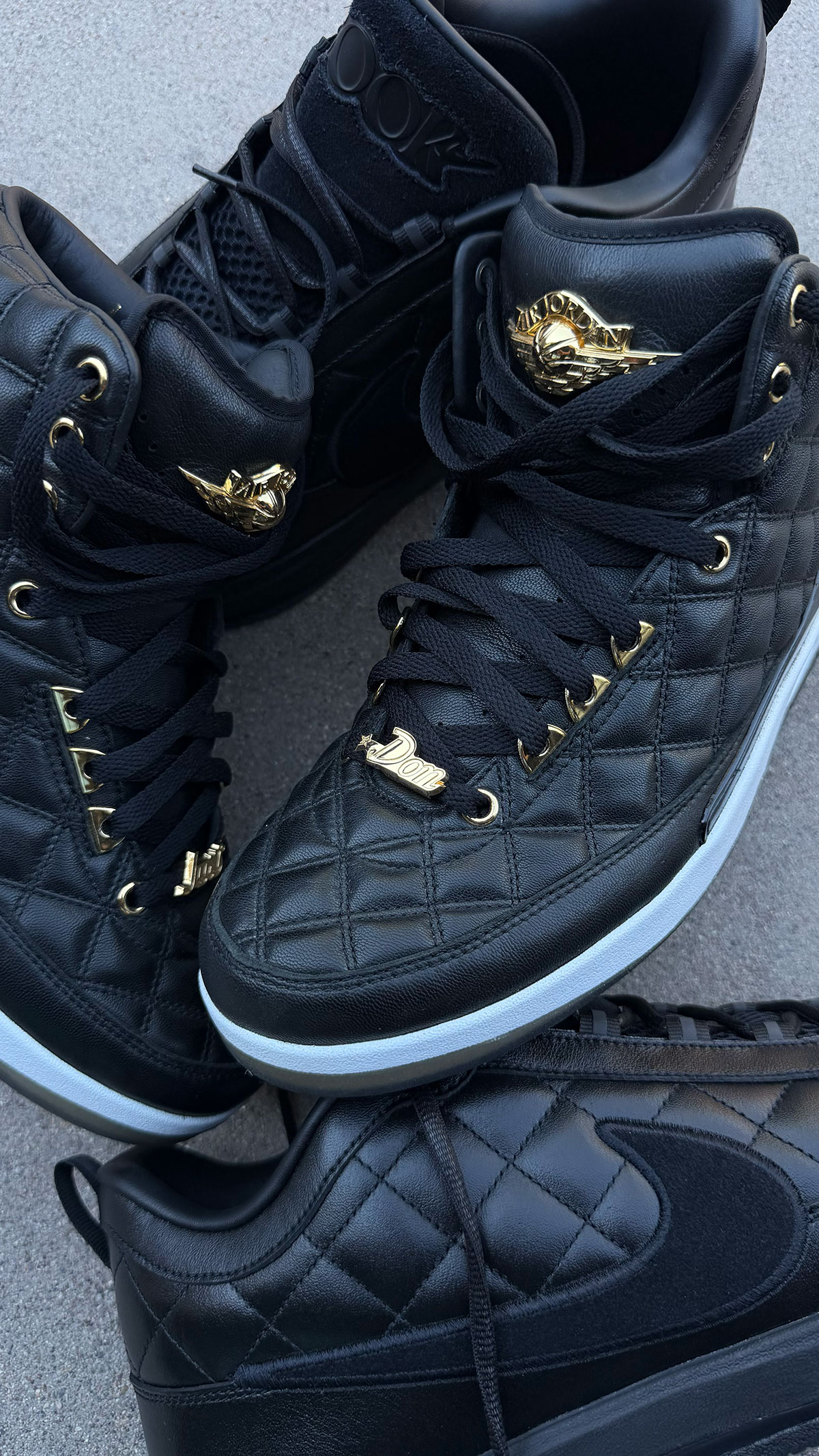 Black Jordan 2 Just Don Sample 3