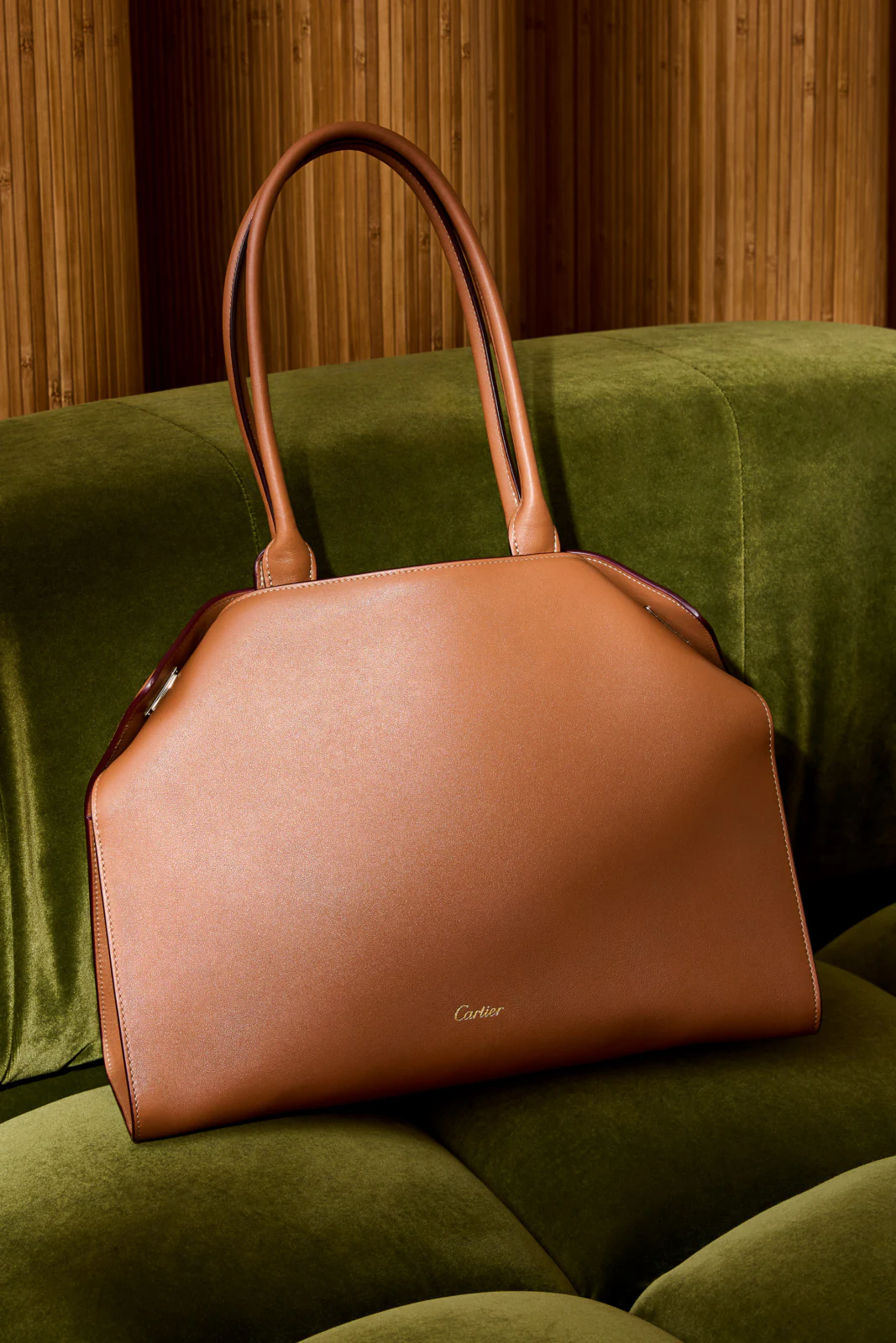 Cartier Clash de Cartier Large Tote Bag, Caramel