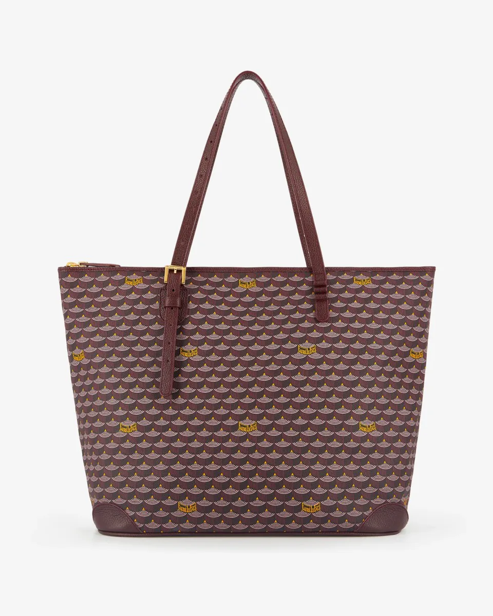 Fauré Le Page Daily Battle 35 Zip Bag in Ivress Red