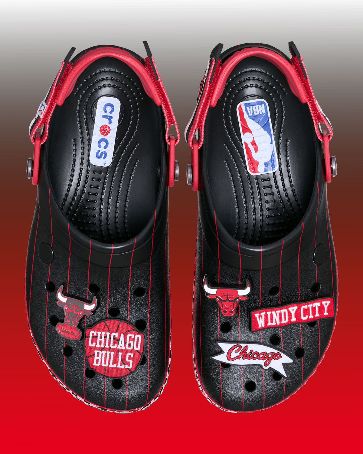 Nba Crocs Classic Clog Chicago Bulls 212803 90h 1
