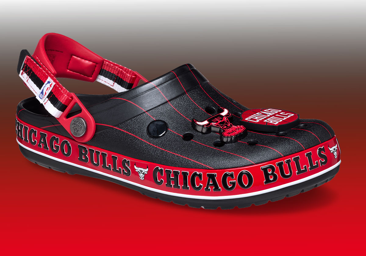 Nba Crocs Classic Clog Chicago Bulls 212803 90h 6