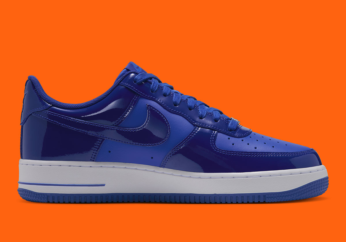 Nike Air Force 1 Low Deep Royal Blue Patent Leather Ja3766 400 5