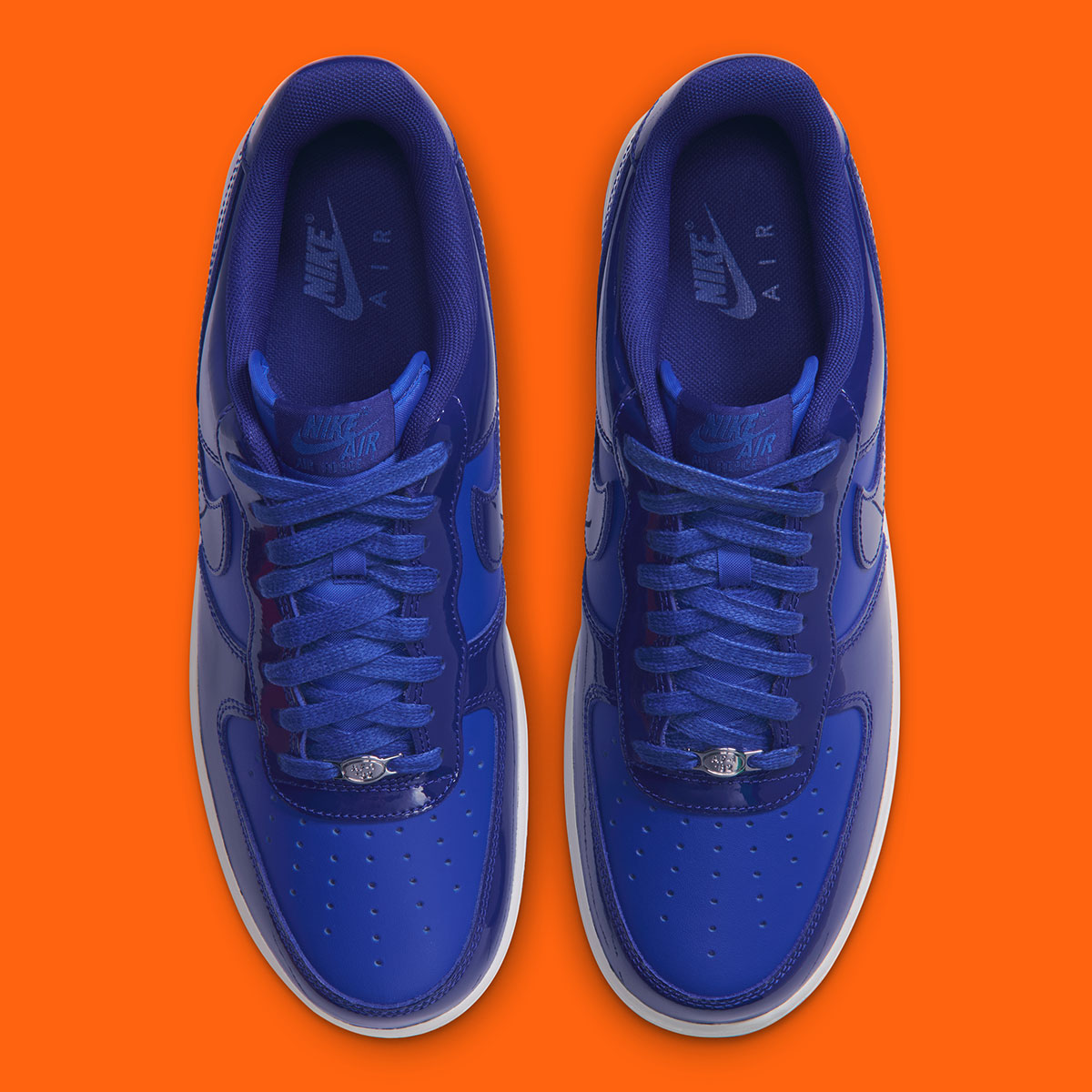 Nike Air Force 1 Low Deep Royal Blue Patent Leather Ja3766 400 6